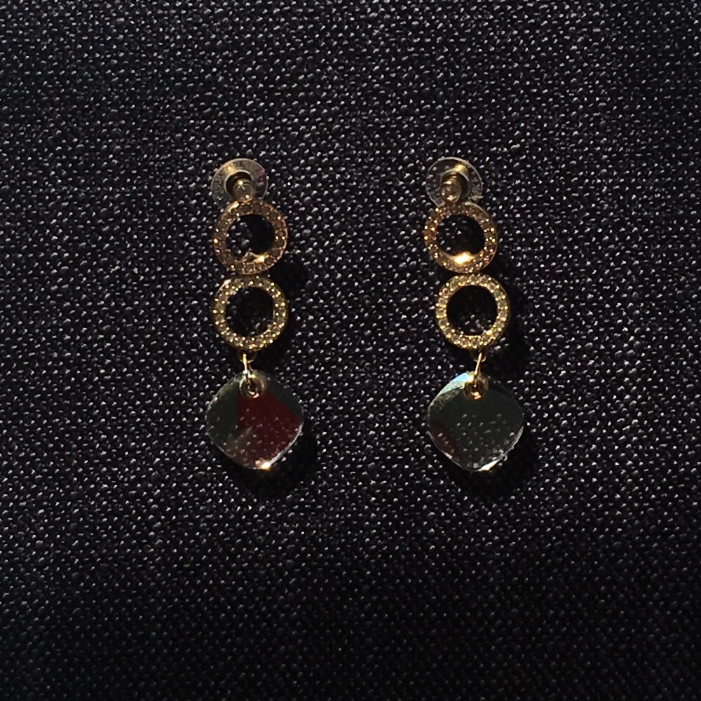 Crystal earrings by Swarovski